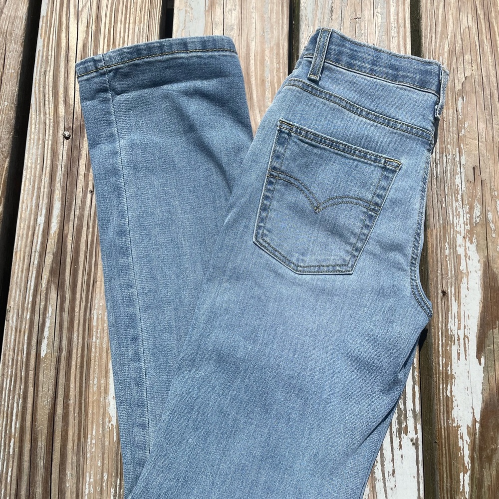 Levi's Light Blue Straight Leg Jeans